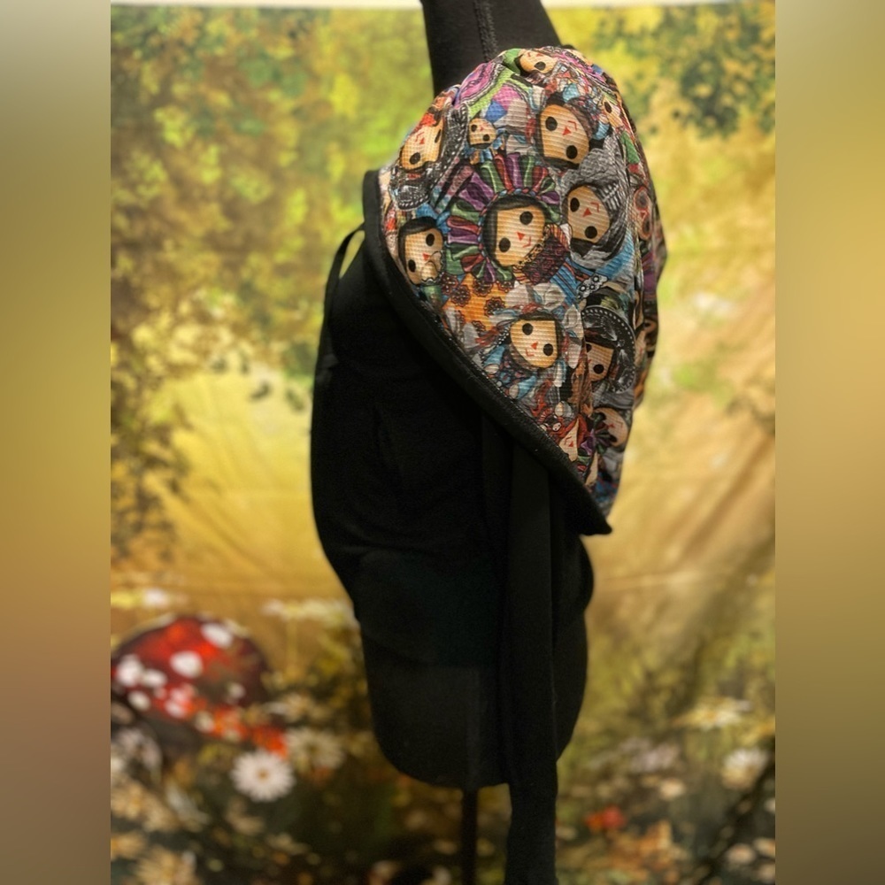 Rare Ay Guey! Shawl Hoodie, Black, Size Small, EUC - Picture 6 of 14